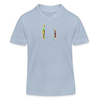 Ibiza 2025 - Polo enfant bio Stanley/Stella - bleu ciel - Devant