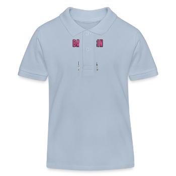 Bauherrin Königin Der Baustelle Baustelle Heute - Kinder Organic Poloshirt Mini Sprinter von Stanley/Stella - sky Blue - Vorne