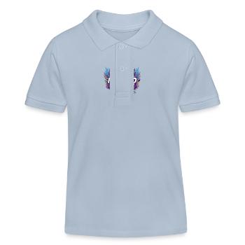 Mexique 2024 - Polo enfant bio Stanley/Stella - bleu ciel - Devant