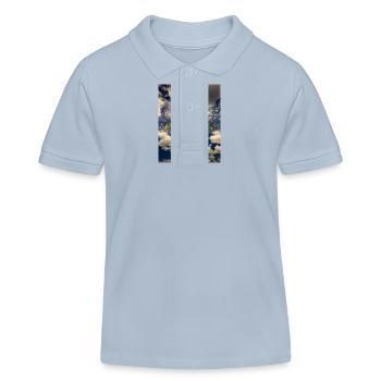cinéma - Polo enfant bio Stanley/Stella - bleu ciel - Devant