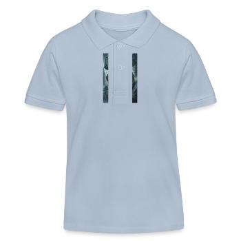 Riese Mythologie Giant Geschenk - Kinder Organic Poloshirt Mini Sprinter von Stanley/Stella - sky Blue - Vorne