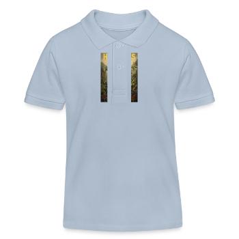 Cadeau de Noël de la fierté du Honduras - Polo enfant bio Stanley/Stella - bleu ciel - Devant