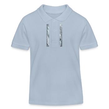 Yeti Legende Mythos Geschenk - Kinder Organic Poloshirt Mini Sprinter von Stanley/Stella - sky Blue - Vorne