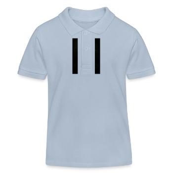 Grusel Clown Halloween Geschenk - Kinder Organic Poloshirt Mini Sprinter von Stanley/Stella - sky Blue - Vorne