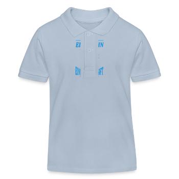 Cadeau pour les fans de football de Duisbourg - Polo enfant bio Stanley/Stella - bleu ciel - Devant