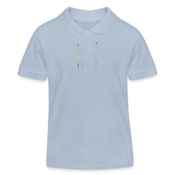 Je Peux Pas J'ai Pâtisserie - Pâtissier Pâtissière - Polo enfant bio Stanley/Stella - bleu ciel - Devant
