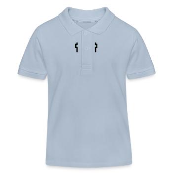 Oktopus - Kinder Organic Poloshirt Mini Sprinter von Stanley/Stella - sky Blue - Vorne