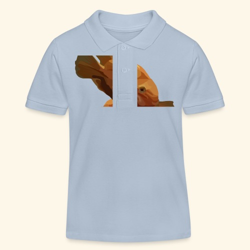 Orange Goldfish - Stanley/Stella Kids Organic Polo Shirt MINI SPRINTER