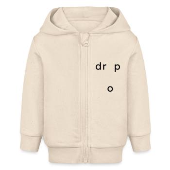 Drop Geschenk - Baby Organic Kapuzenjacke Baby Connector von Stanley/Stella - Natur - Vorne