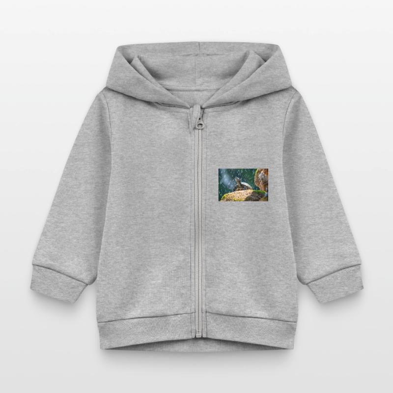 Gelbbauch-Slider Trachemys scripta scripta Baby Organic Kapuzenjacke Baby Connector von Stanley/Stella