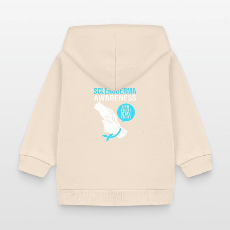 Scleroderma Baby Organic Zip-up Hoodie by Stanley/Stella