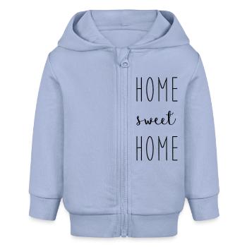 Home Sweet Home - Veste à capuche bébé bio Stanley/Stella - ciel - Devant