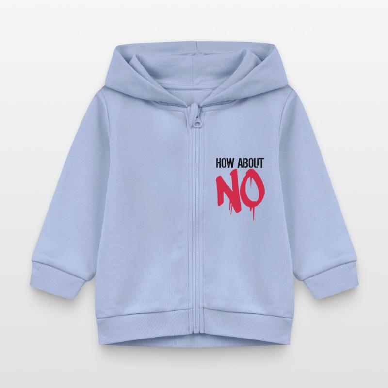 timbre graffiti cool que diriez-vous de ne pas dire drôle w Veste à capuche bébé bio Stanley/Stella