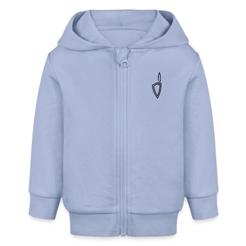 Corsica Black Simple 2024 - Veste à capuche bébé bio Stanley/Stella