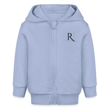 R like ? - Baby Organic Kapuzenjacke Baby Connector von Stanley/Stella - Sky - Vorne