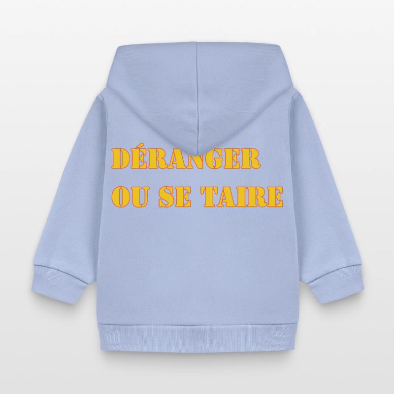 STÖREN ODER SCHWEIGEN. Baby Organic Kapuzenjacke Baby Connector von Stanley/Stella