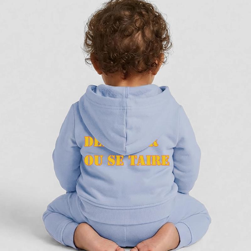 STÖREN ODER SCHWEIGEN. Baby Organic Kapuzenjacke Baby Connector von Stanley/Stella