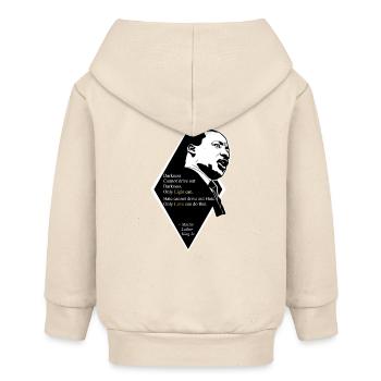 Martin Luther King Jr. Quota - Veste à capuche bébé bio Stanley/Stella - écru doux - Dos