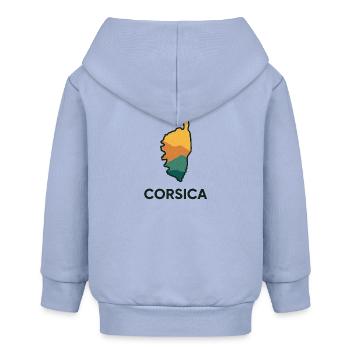Corsica Bella - Baby Organic Kapuzenjacke Baby Connector von Stanley/Stella - Sky - Hinten