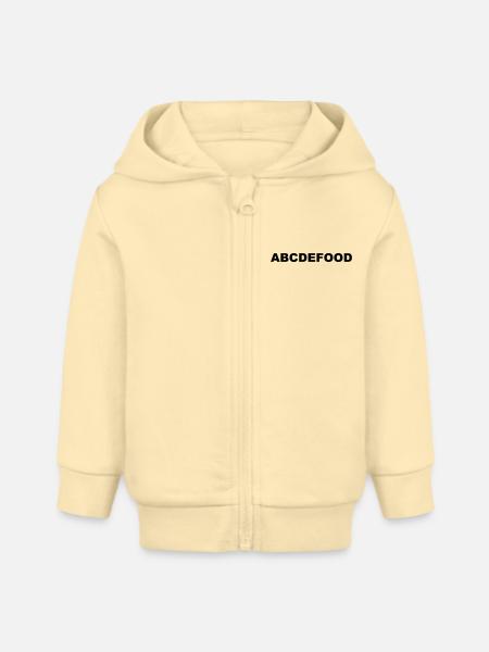 Food - Baby Organic Kapuzenjacke Baby Connector von Stanley/Stella - Creme