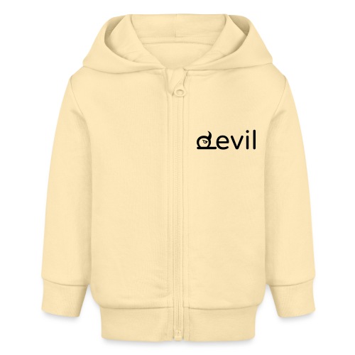 devil - Stanley/Stella Bio zip-hoodie BABY CONNECTOR