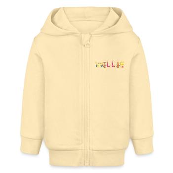 Willie - Baby Organic Kapuzenjacke Baby Connector von Stanley/Stella - Creme - Vorne