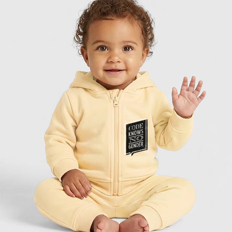 cadeau père c sharp programmation blagues idée présente Veste à capuche bébé bio Stanley/Stella