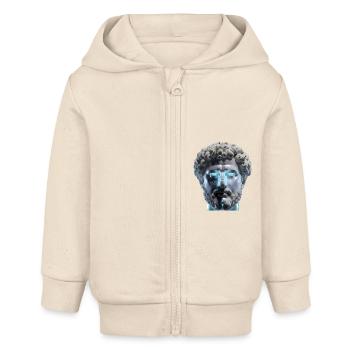 Marc Aurel - Baby Organic Kapuzenjacke Baby Connector von Stanley/Stella - Natur - Vorne