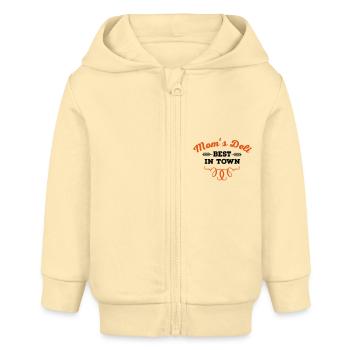 Kitchen - Baby Organic Zip-up Hoodie by Stanley/Stella - cream - Front