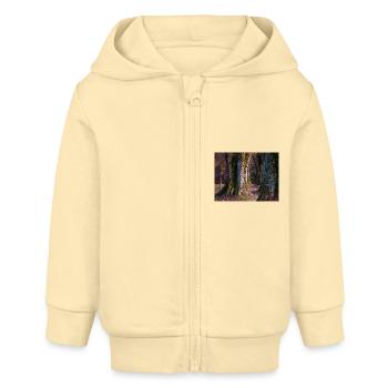 Steindl Allee - Baby Organic Zip-up Hoodie by Stanley/Stella - cream - Front