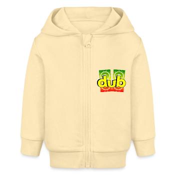 Dub - Veste à capuche bébé bio Stanley/Stella - crème - Devant