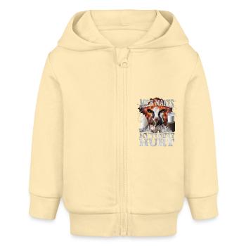 Milch - Baby Organic Kapuzenjacke Baby Connector von Stanley/Stella - Creme - Vorne
