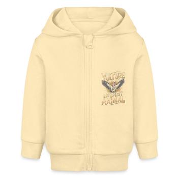 Geier - Baby Organic Kapuzenjacke Baby Connector von Stanley/Stella - Creme - Vorne