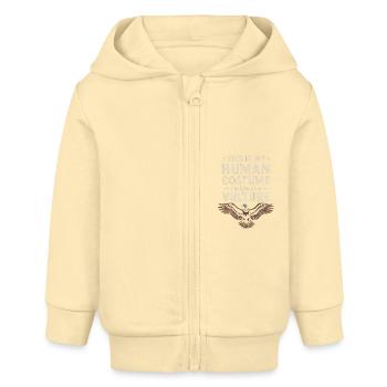 Geier - Baby Organic Kapuzenjacke Baby Connector von Stanley/Stella - Creme - Vorne