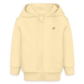 Schuhe Multicolor - Baby Organic Kapuzenjacke Baby Connector von Stanley/Stella - Creme - Vorne