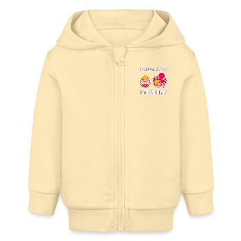 SAVE OCTOPUSES - Veste à capuche bébé bio Stanley/Stella - crème - Devant