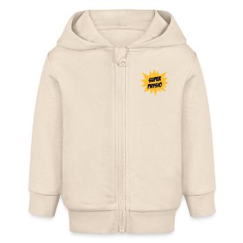 Super Physio - Baby Organic Kapuzenjacke Baby Connector von Stanley/Stella - Natur - Vorne