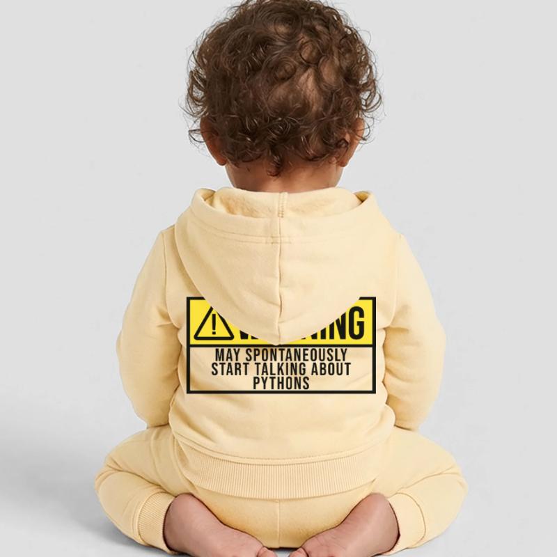 Python Baby Organic Zip-up Hoodie by Stanley/Stella