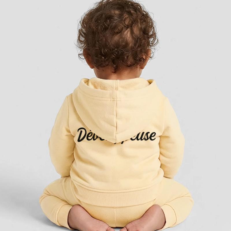 Développeuse Web Code Logiciel Application Tech Veste à capuche bébé bio Stanley/Stella