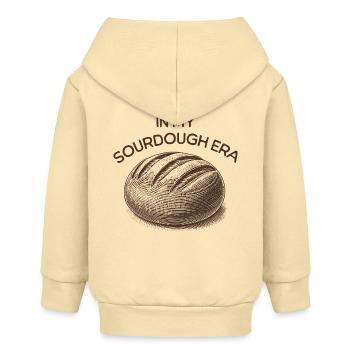 In meiner Sauerteig-Ära Liebhaber von selbstgemachtem Brot - Baby Organic Kapuzenjacke Baby Connector von Stanley/Stella - Creme - Hinten