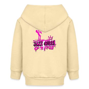 Graffiti de Jazz Queen - Veste à capuche bébé bio Stanley/Stella - crème - Dos