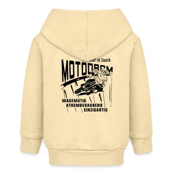 Motodrome - Veste à capuche bébé bio Stanley/Stella - crème - Dos