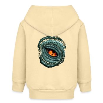 Ur-Augenräuber - Baby Organic Kapuzenjacke Baby Connector von Stanley/Stella - Creme - Hinten