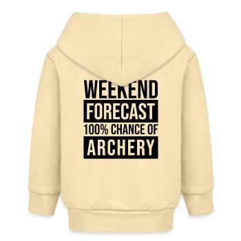 archer - Veste à capuche bébé bio Stanley/Stella - crème - Dos