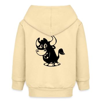 Bull - Veste à capuche bébé bio Stanley/Stella - crème - Dos