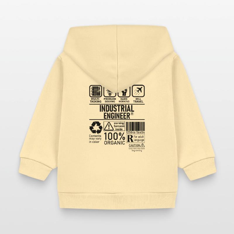 Industrial Engineer multi tasking problem solving Baby Organic Kapuzenjacke Baby Connector von Stanley/Stella