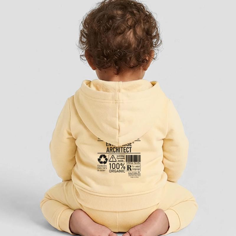 Enterprise Architect multi tasking problem solving Veste à capuche bébé bio Stanley/Stella