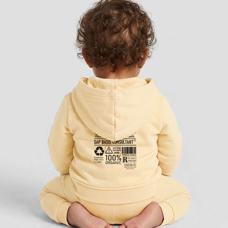 Sap Basis Consultant multi tasking problem solving Baby Organic Kapuzenjacke Baby Connector von Stanley/Stella