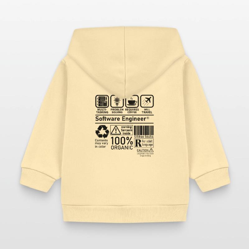 software engineer multi tasking problem solving Baby Organic Kapuzenjacke Baby Connector von Stanley/Stella