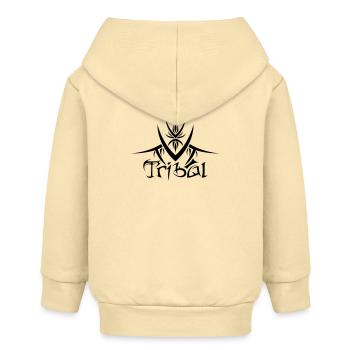 Tribal 1 par Helfspawn - Veste à capuche bébé bio Stanley/Stella - crème - Dos